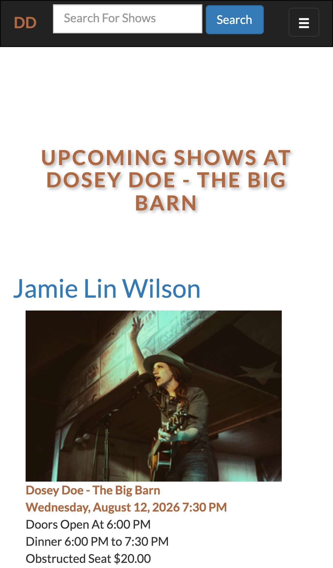 Dosey Doe on mobile