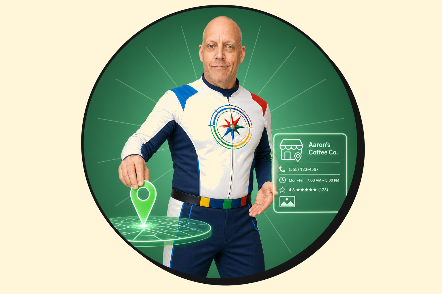 Aaron as SEO Man