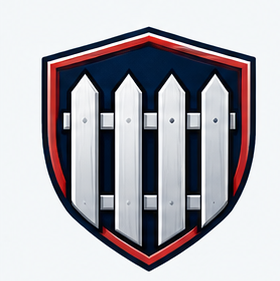 Fencing superhero crest logo concept